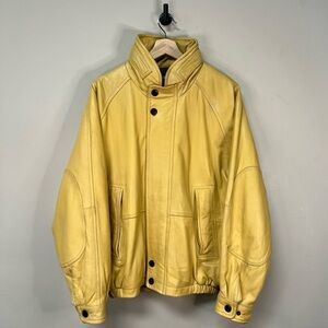 Vintage 90s Nautica Leather Jacket